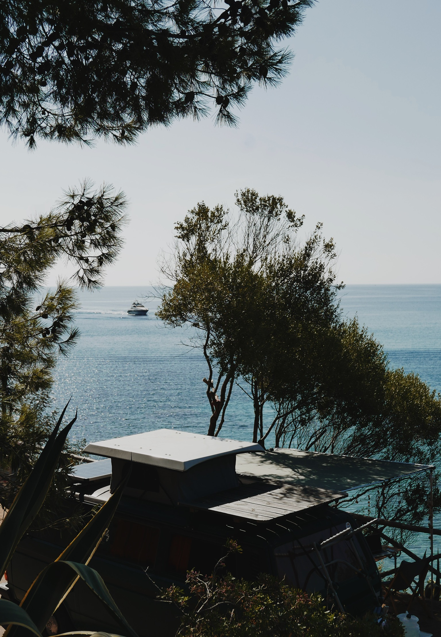 Ein Vorgarten wie im Paradies: Camping auf Sardinien