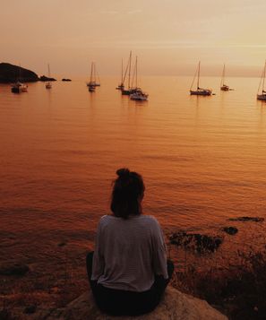 Sonnenuntergänge im Westen Korsikas
